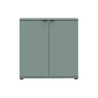GNMK221-U59 MEHRZWECK-UNTERSCHRANK SEGNO MIT ZWEI TÜREN, SALBEIGRÜN, L80CM