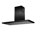 Hotte murale en acier coloris noir 90 cm - Samet Embla 90