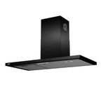 Hotte murale en acier coloris noir 90 cm - Samet Embla 90