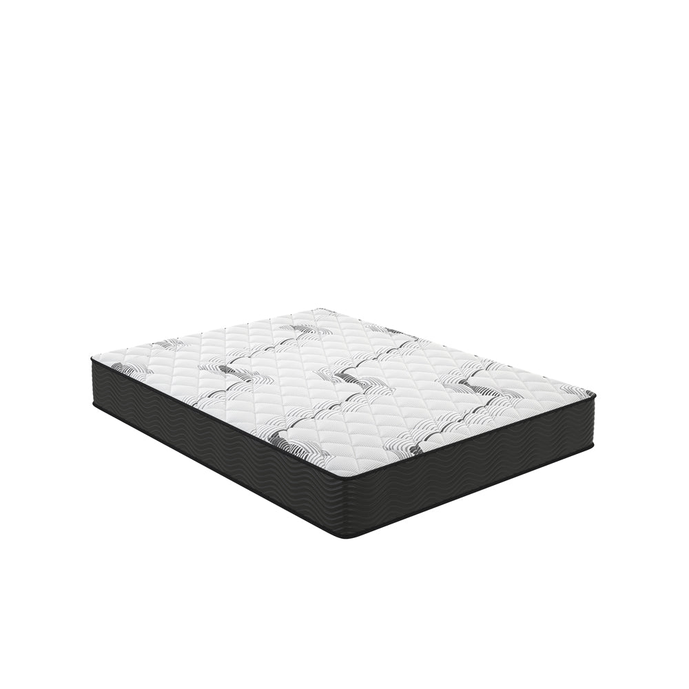 Materasso una piazza e mezza con molle insacchettate e strato in Memory Foam 120x190x22,3 cm Tarico