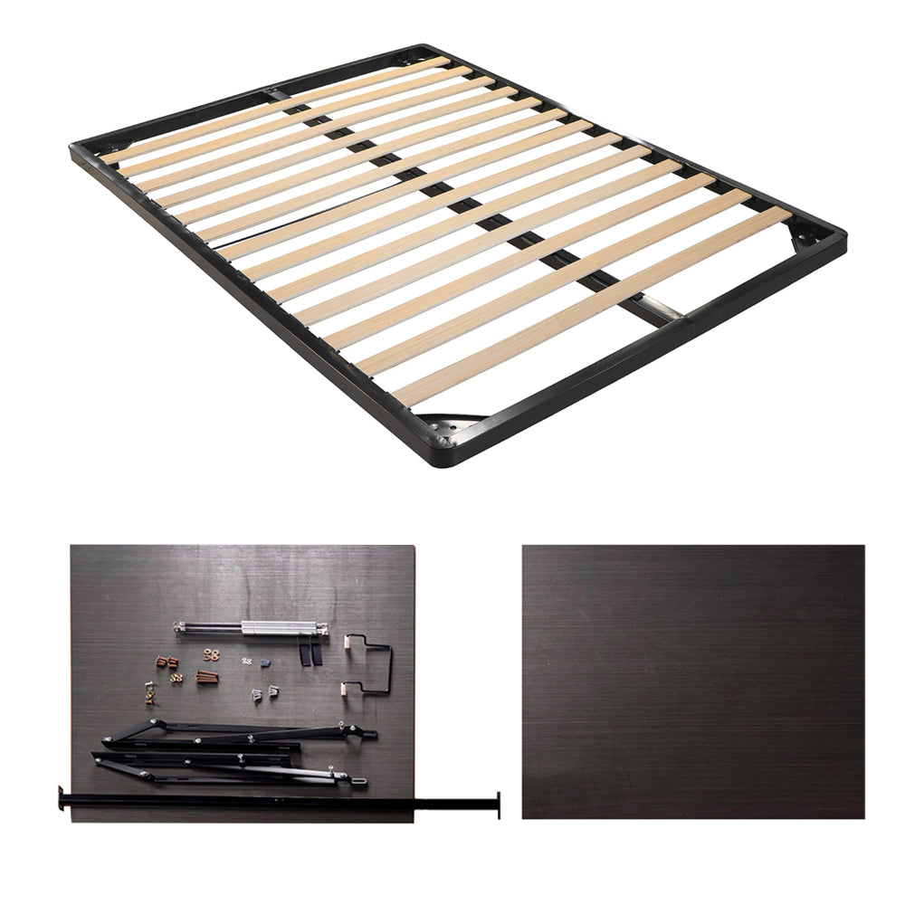 Kit letto contenitore completo una piazza e mezza 120x190 cm