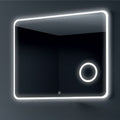 Badezimmerspiegel mit Anti-Beschlag-LED-Beleuchtung 100x80 cm - Padyl