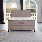 Materasso matrimoniale multistrato con fibra naturale 160x190x28H cm - Linxe