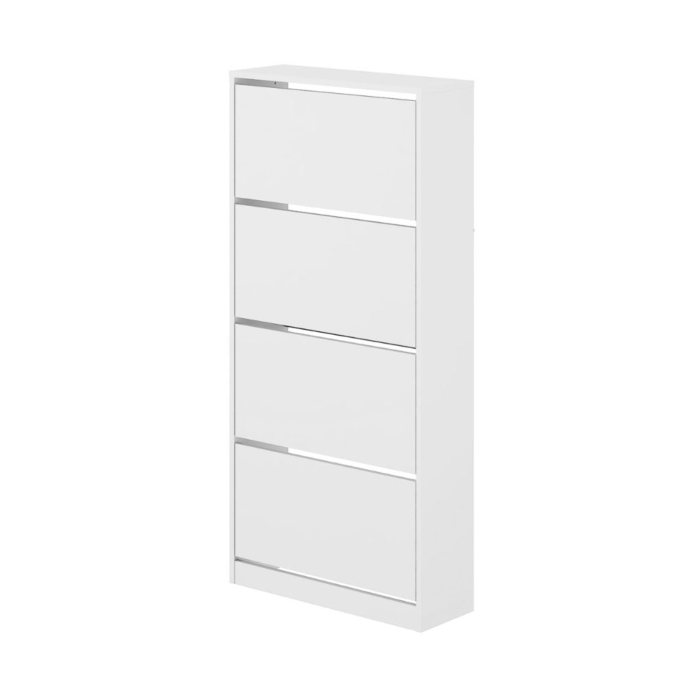 Scarpiera 4 ante a ribalta colore bianco SHC540BI
