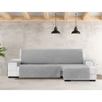 Copridivano 290 cm penisola destra colore grigio Valeria