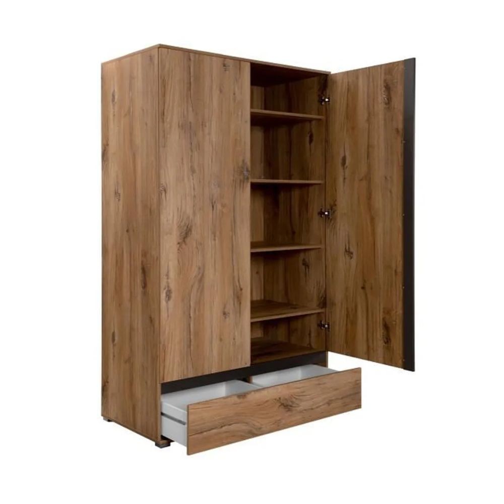 Armadio 6 ante battenti canapa frassinato 276x250H cm - Coco