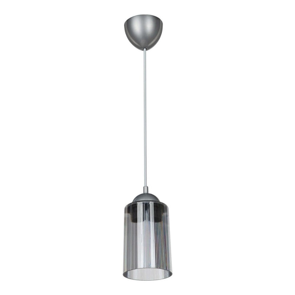 Lampada da soffitto con paralume cilindrico in plastica fumè - Optical ASZ1027