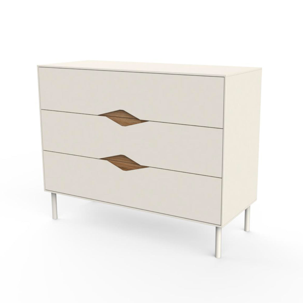 MK296002 COMMODE MARQUISE COULEUR SANDSTONE AVEC DÉTAIL CHÊNE DEEP OUD