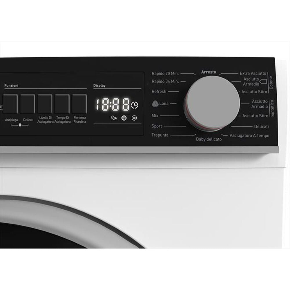Asciugatrice 10 kg pompa di calore KDNHB0S7GWD Classe D Sharp