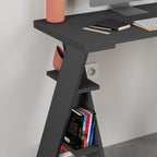 MMS290422 BUREAU PAPILLON 106 CM COULEUR ANTHRACITE