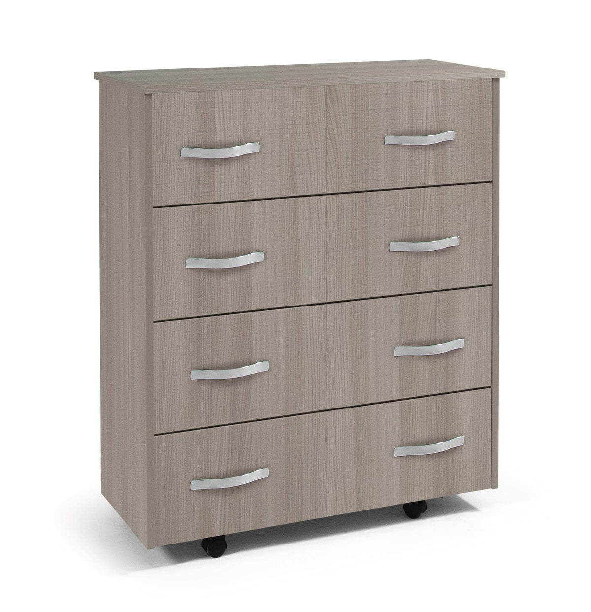 Mobile letto con rete a doghe colore olmo 85x100H cm - Giroletto
