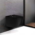 Bidet sospeso moderno colore nero opaco