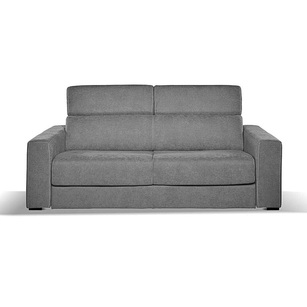 Divano letto 3 posti tessuto Penelope22 grigio Crien