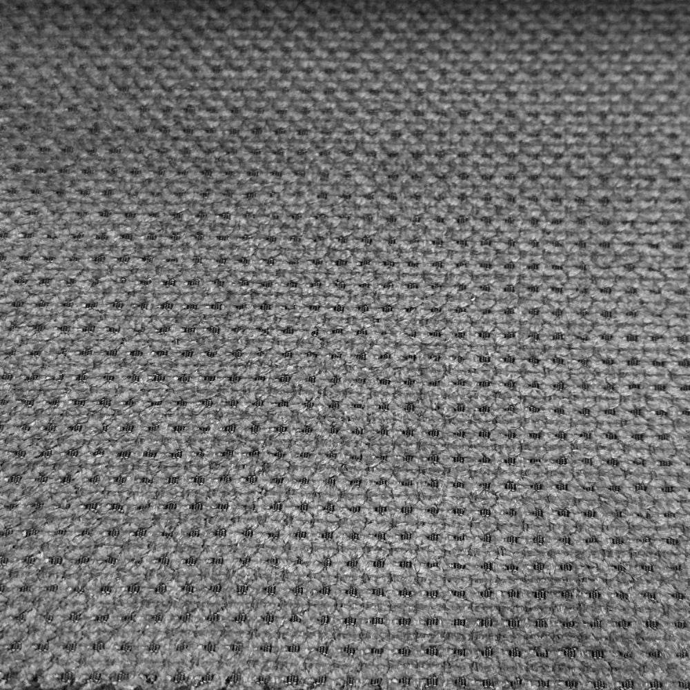 CANAPÉ D'ANGLE DROIT ARIZONA, 5 APPUIS-TÊTE + 1 ACC. RÉGLABLE, POUF COFFRE ET 2 COUSSINS. FONCT. DOLPHIN, COL. GIULIA 9713 GRIS