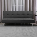 Divano click-clack con funzione letto colore grigio scuro 168x83x75.5H Daynora