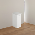 Mobile bagno con 1 anta colore bianco frassinato 36x50x85,5H cm