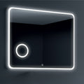 Badezimmerspiegel mit Anti-Beschlag-LED-Beleuchtung 100x80 cm - Padyl