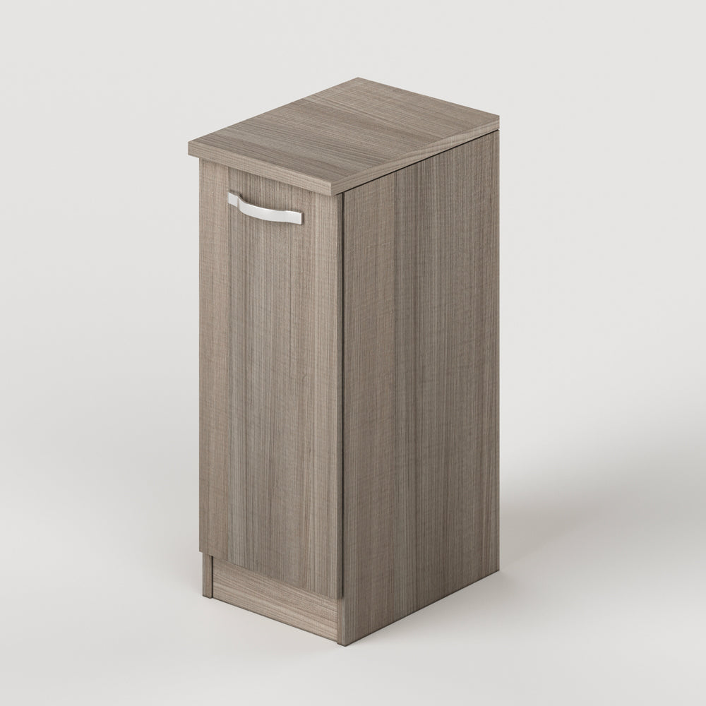 Badezimmerschrank mit 1 Tür, Farbe Ulme, 36x50x85,5H cm