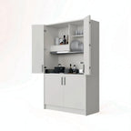 Cucina a scomparsa completa di elettrodomestici bianco 125 cm - Fold