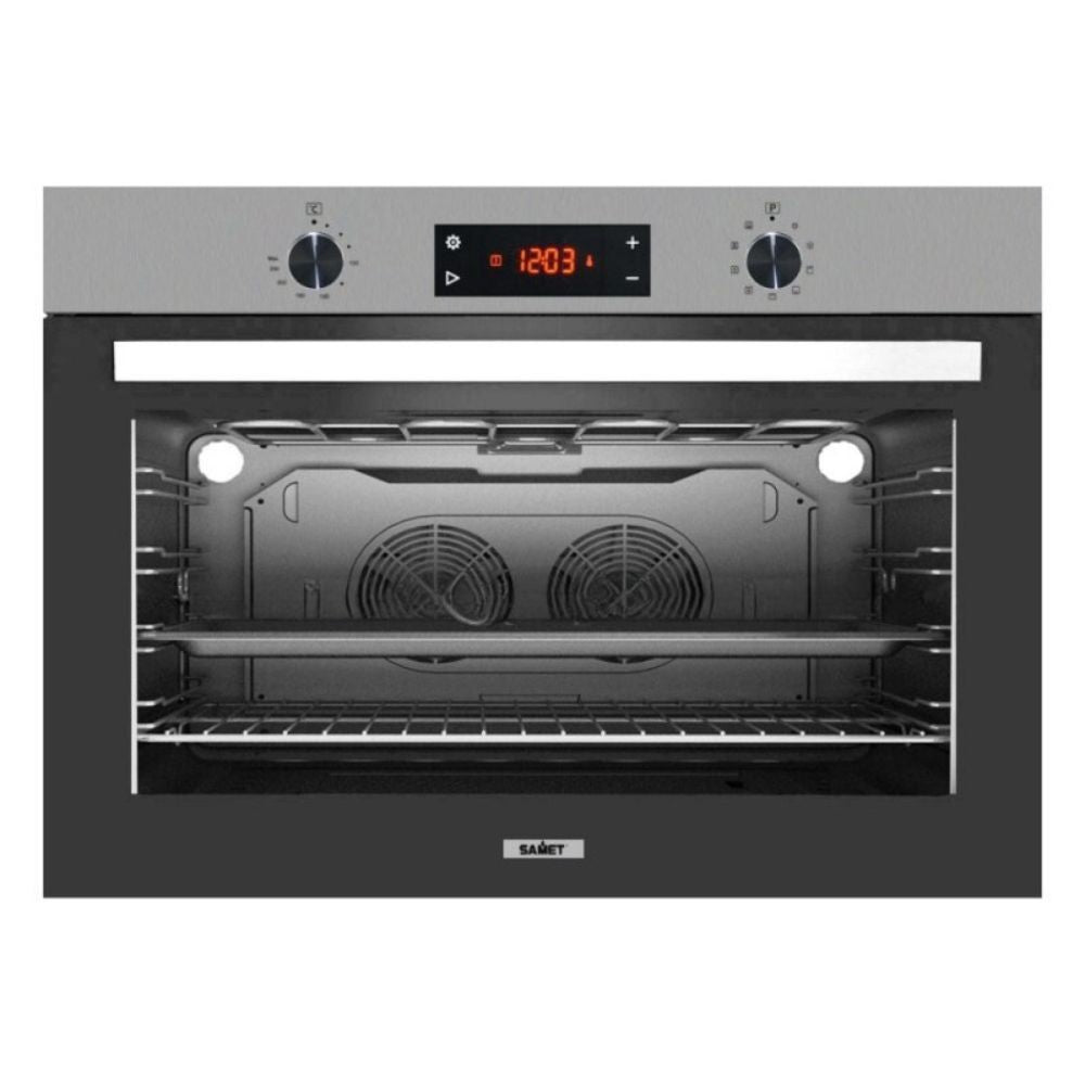 Maxi-Backofen 90 cm Fassungsvermögen 100 Liter Energieeffizienzklasse A Inox - Samet Apollo