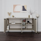 Madia 3 ante 142x35,5x83h colore sandstone Clara