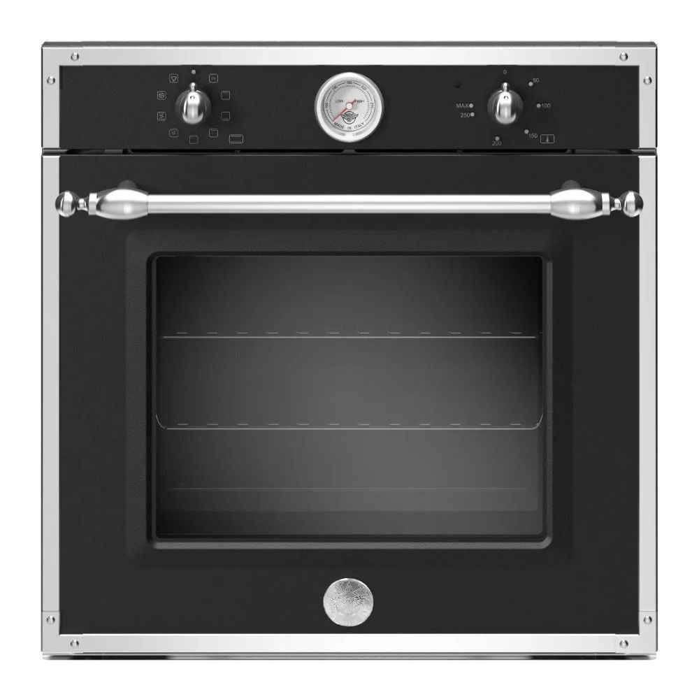 Elektrobackofen 76 Liter Bertazzoni F609HEREKNE Energieklasse A mattschwarz