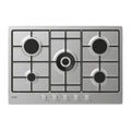 Piano cottura a gas 5 fuochi 75 cm inox Candy CHW74WX