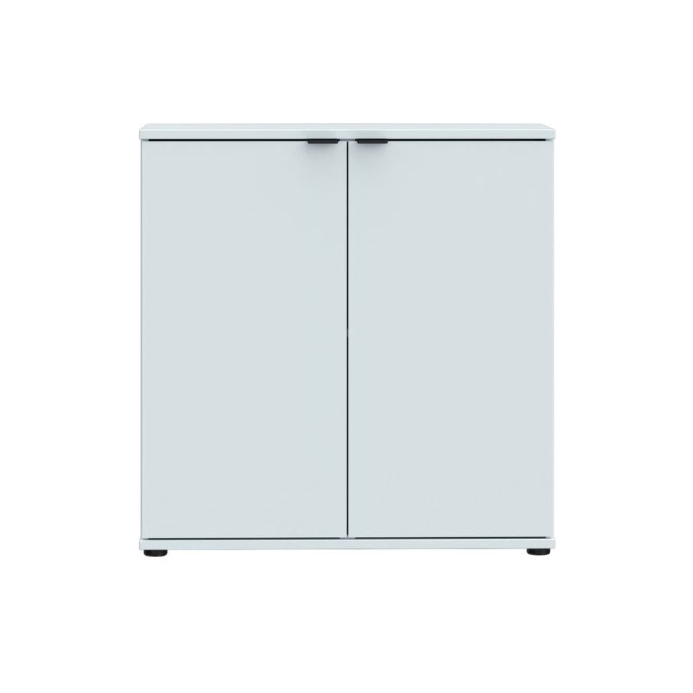 GNMK221-U58 MEHRZWECKSCHRANK MIT ZWEI TÜREN HELLGRAU L80CM3