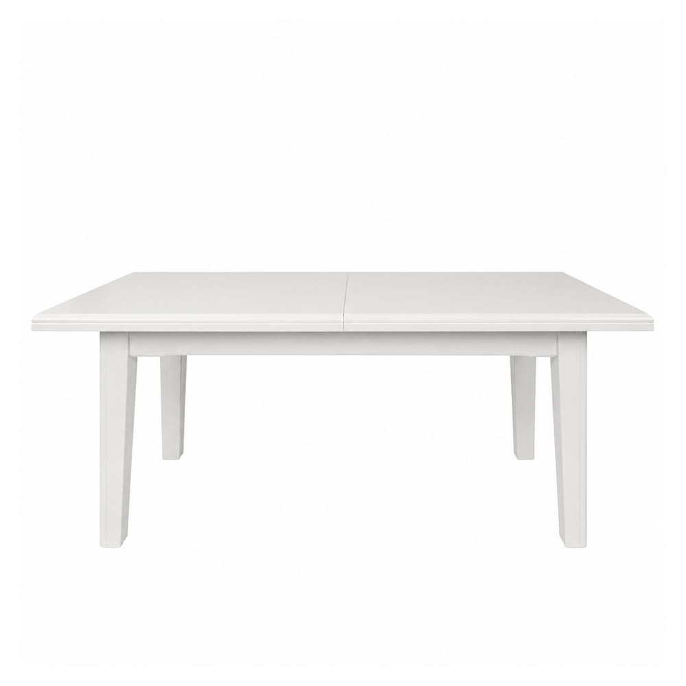 Tavolo allungabile laccato bianco opaco 180 cm - Ligure
