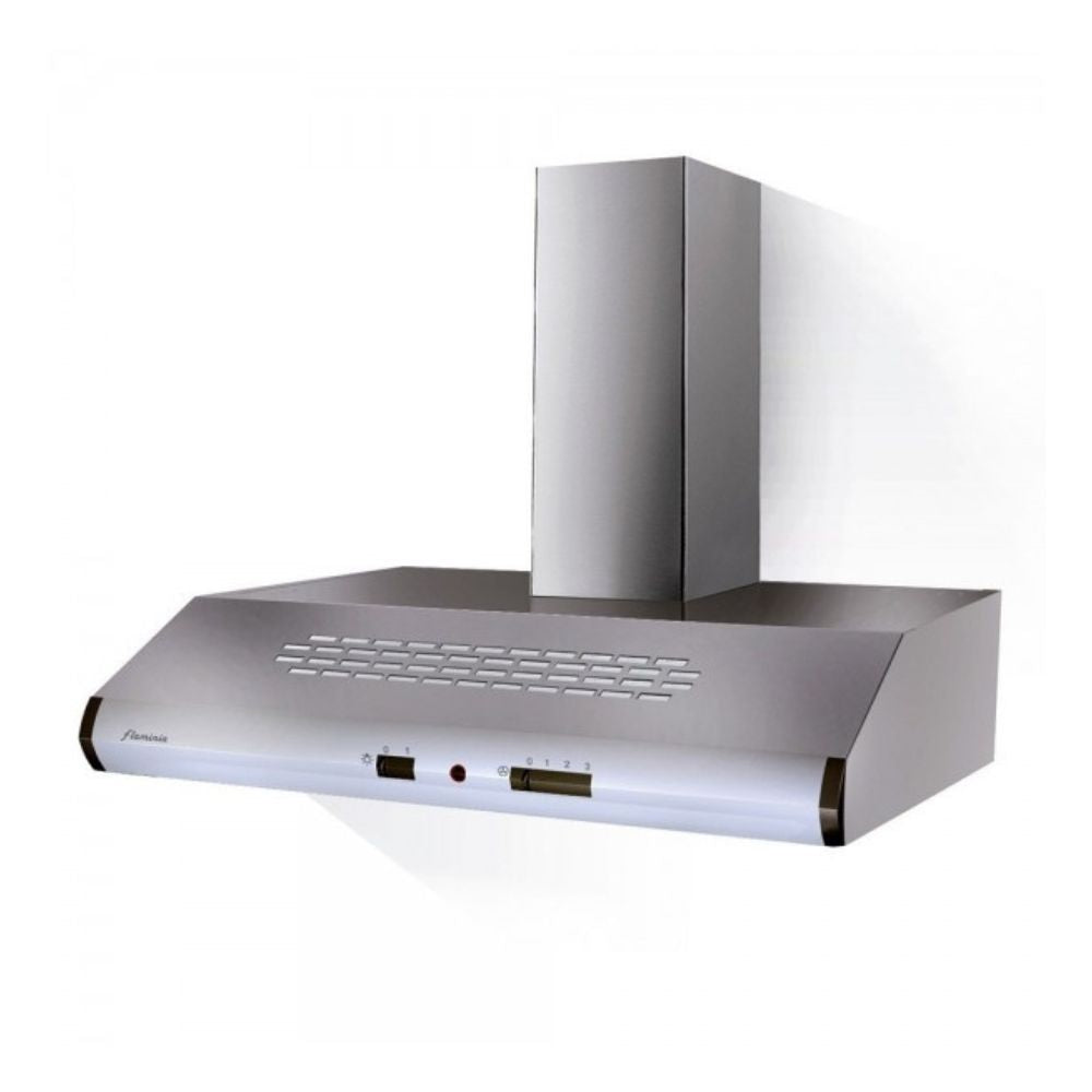 Cappa a parete Ionica Plus XA90 3 livelli velocità inox classe D Faber