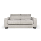 Divano letto 3 posti colore grigio chiaro 210x94x90H Mercurio