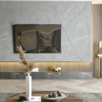 Pannello decorativo effetto marmo grigio opaco 122x300 PANGH30