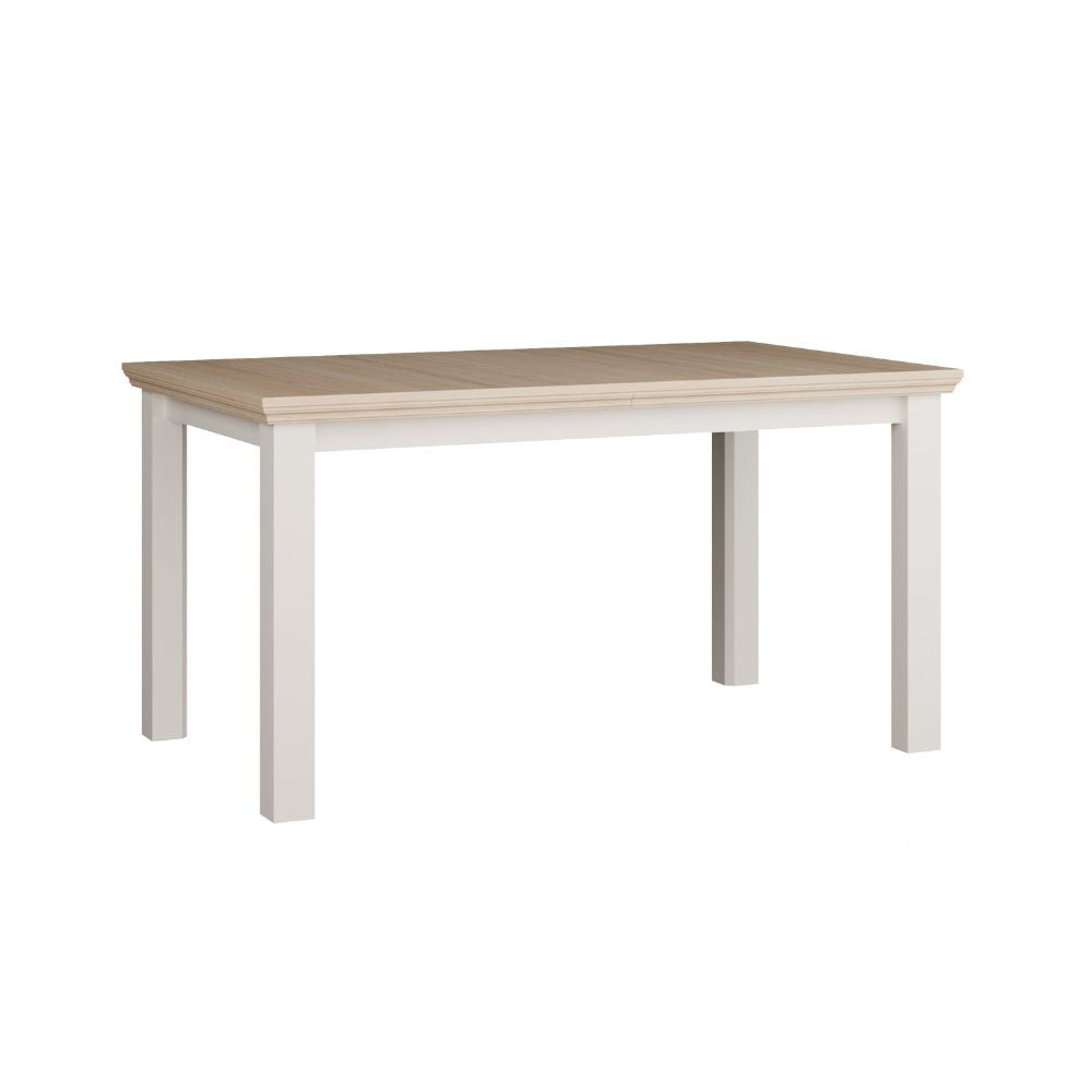 Tavolo allungabile 150/200 cm colore rovere e bianco Essenza