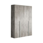 Kleiderschrank mit 4 Türen, Farbe Oxid, 161x240H cm - Saturn