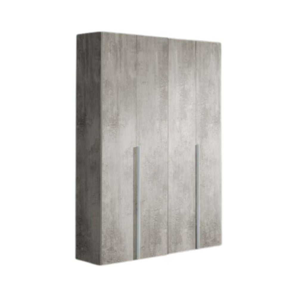 Armadio con 4 ante colore ossido 161x240H cm - Saturn