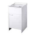Meuble sous-lavabo en PVC blanc 45x50 cm - Laden