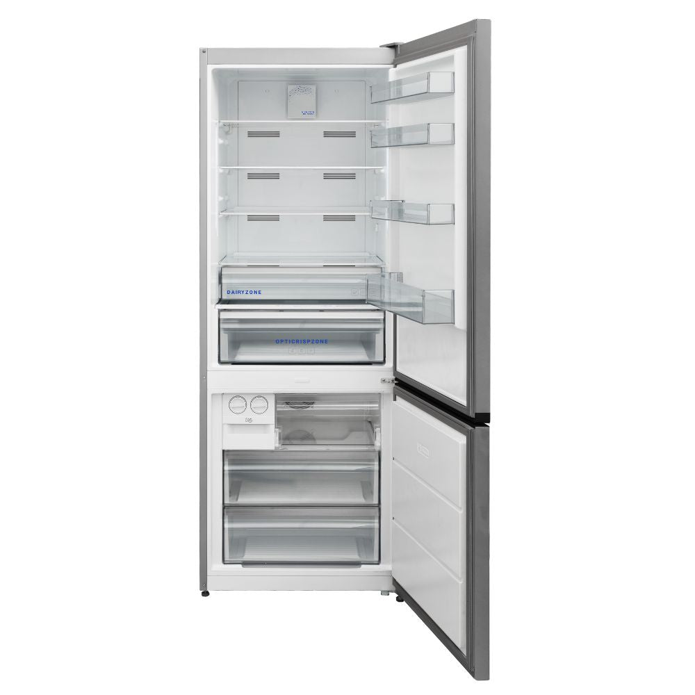 Réfrigérateur combiné pose libre 481L classe E coloris pet inox - Daewoo CKM0492EPRA0