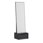 Spiegel mit Schubladenunterschrank anthrazit 54x45x178H cm - Wilmy