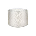 Paralume Deco ASZ1182 tessuto crema motivo ricamo