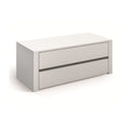 Innenschubkasten für Kleiderschrank mit 2 Schubladen, weiß, 83,6x44,5x43H cm - Alice