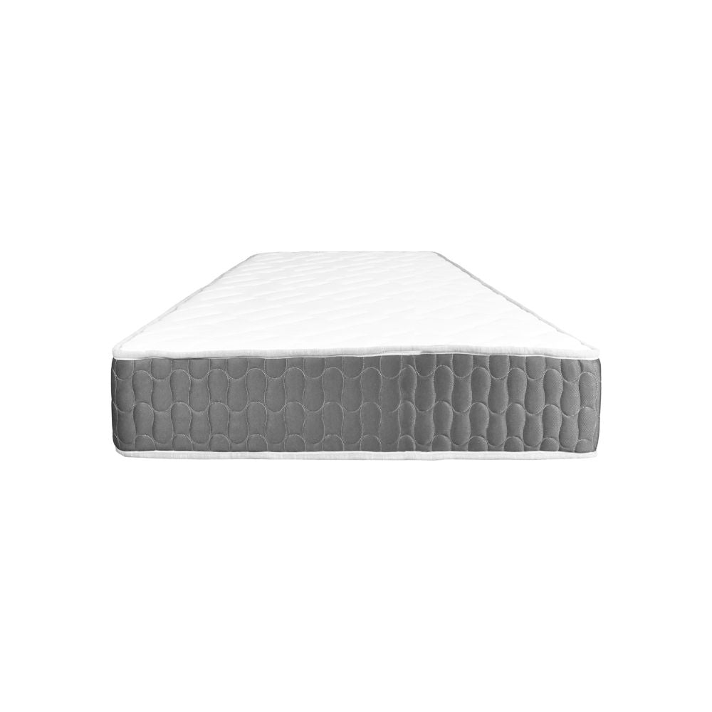 Materasso singolo 80x190x25H in schiuma poliuretanica e memory grigio Palladio
