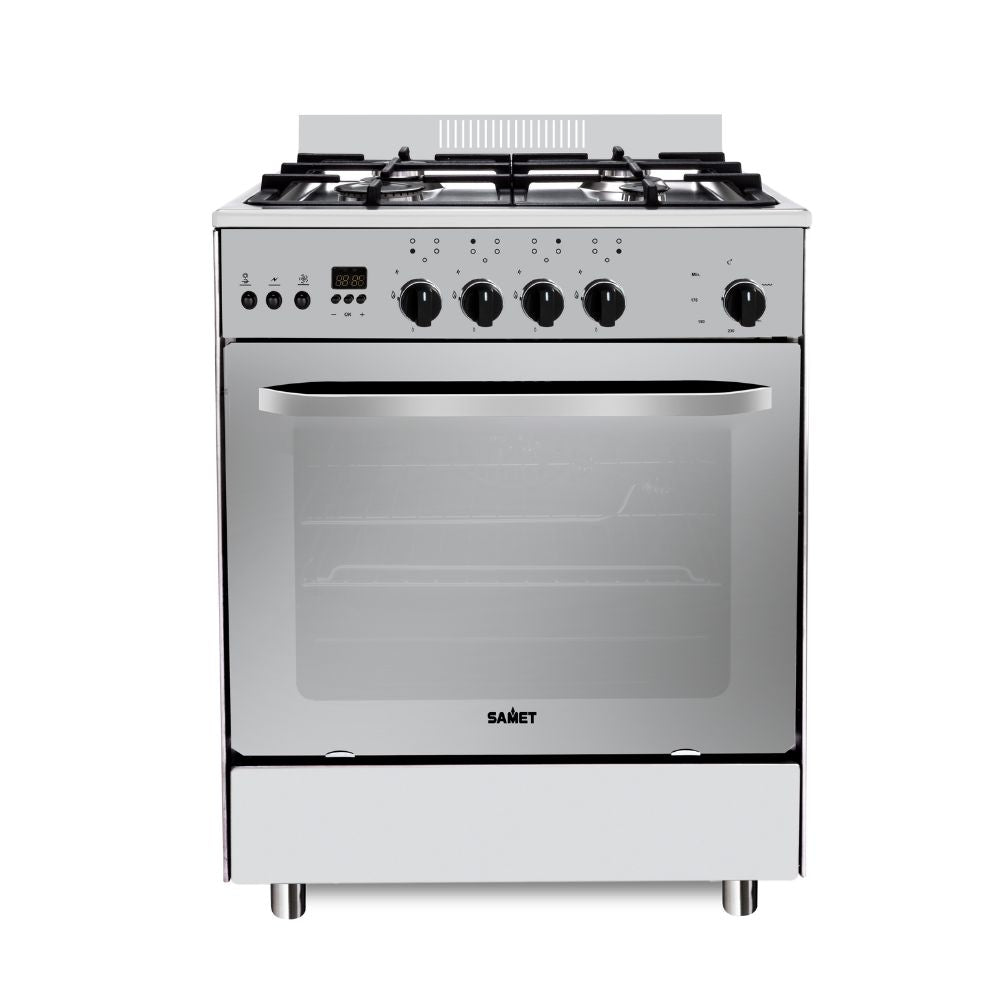Cucina a gas 60x60 con forno a gas e grill elettrico Classe A Stromboli Samet