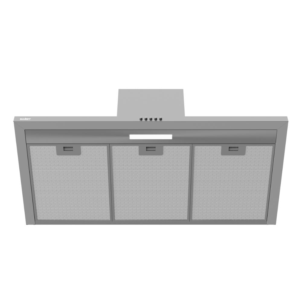 Cappa da parete 90 cm in acciaio inox - Samet Embla 9023