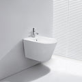 Bidet sospeso in ceramica bianco lucido YJ-1385 