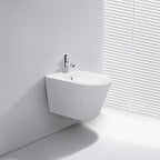 Bidet sospeso in ceramica bianco lucido YJ-1385 