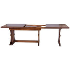 Table extensible en bois massif 180x85 cm - Polignano