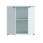 GNMK221-U58 MEHRZWECKSCHRANK MIT ZWEI TÜREN HELLGRAU L80CM3