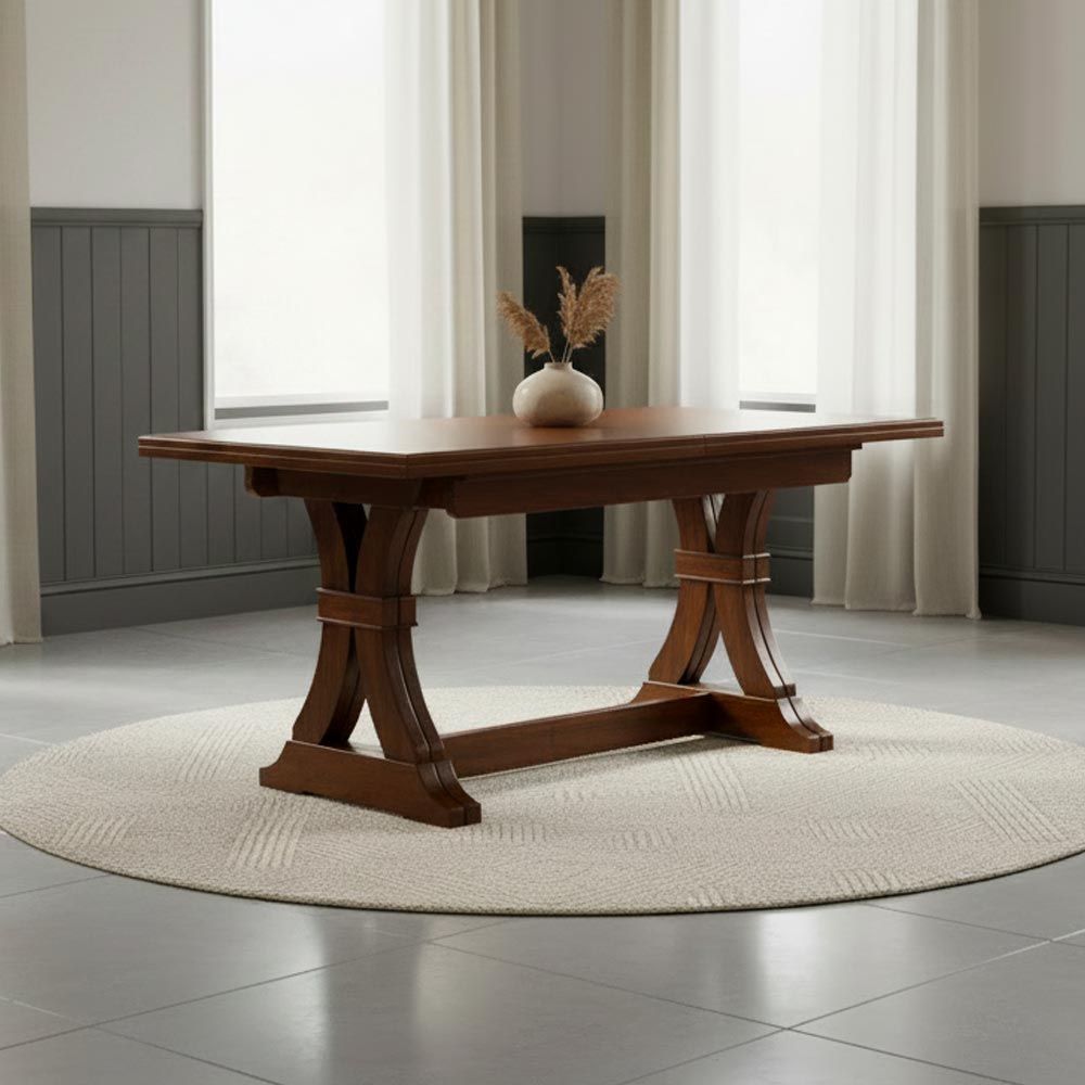 Table extensible en bois massif 180x85 cm - Polignano