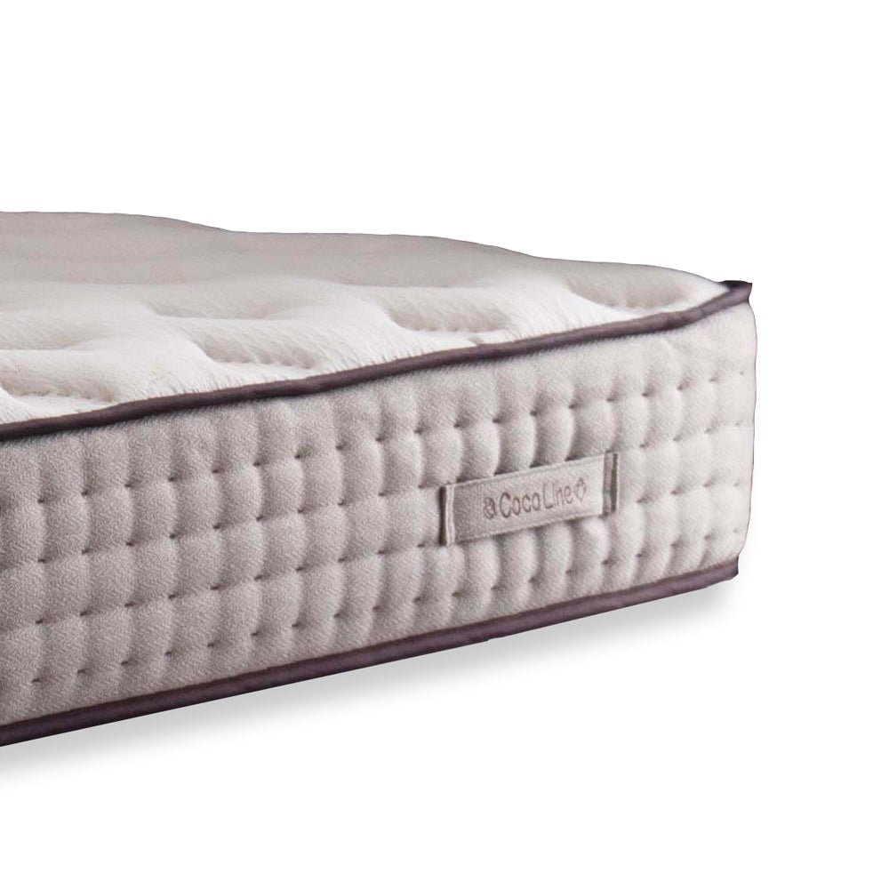 Materasso matrimoniale multistrato con fibra naturale 160x190x28H cm - Linxe