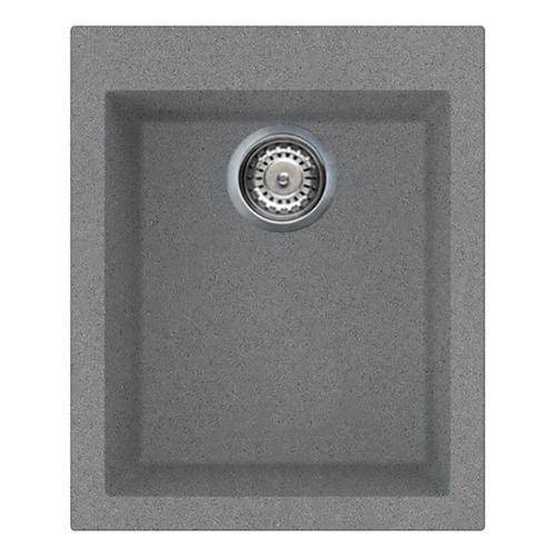 Évier à encastrer un bac en fragranit titane 41x50 cm - Smeg VZ40TT